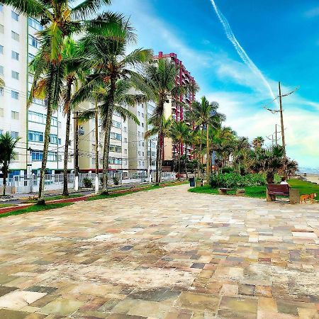 Apartamento Na Vila Caicara Em Predio Frente Mar Com Excelente Localizacao Por Reserva Praia Прая-Гранді Екстер'єр фото
