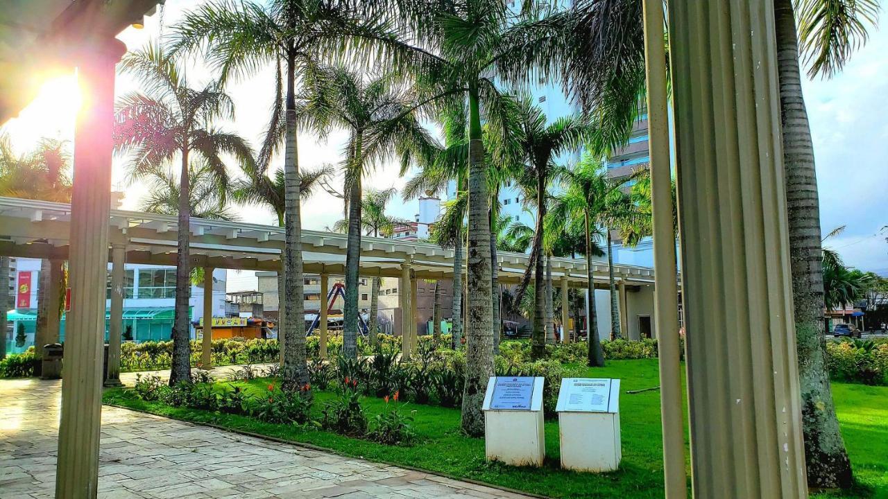 Apartamento Na Vila Caicara Em Predio Frente Mar Com Excelente Localizacao Por Reserva Praia Прая-Гранді Екстер'єр фото