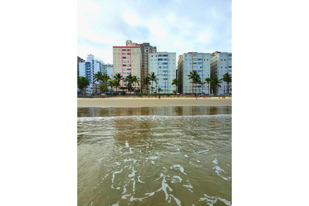 Apartamento Na Vila Caicara Em Predio Frente Mar Com Excelente Localizacao Por Reserva Praia Прая-Гранді Екстер'єр фото